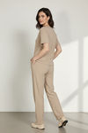 Zivame 2 Mile Fashion Knit Cotton Loungewear Set - Oyster Gray — thumbnail 2